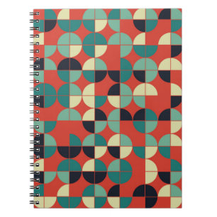 geometric seamless pattern design notebook