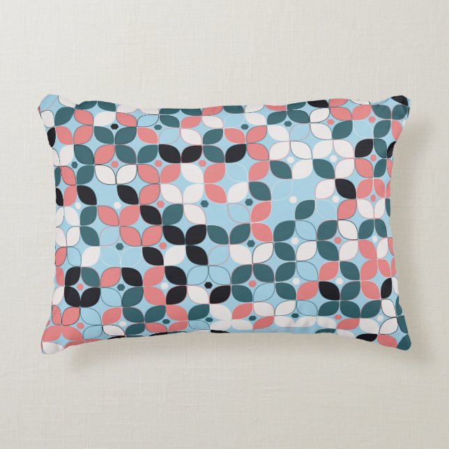 geometric seamless pattern designgeometric,abstrac accent pillow (Front)