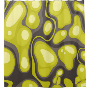 Geometric seamless pattern from spots. Abstract ca