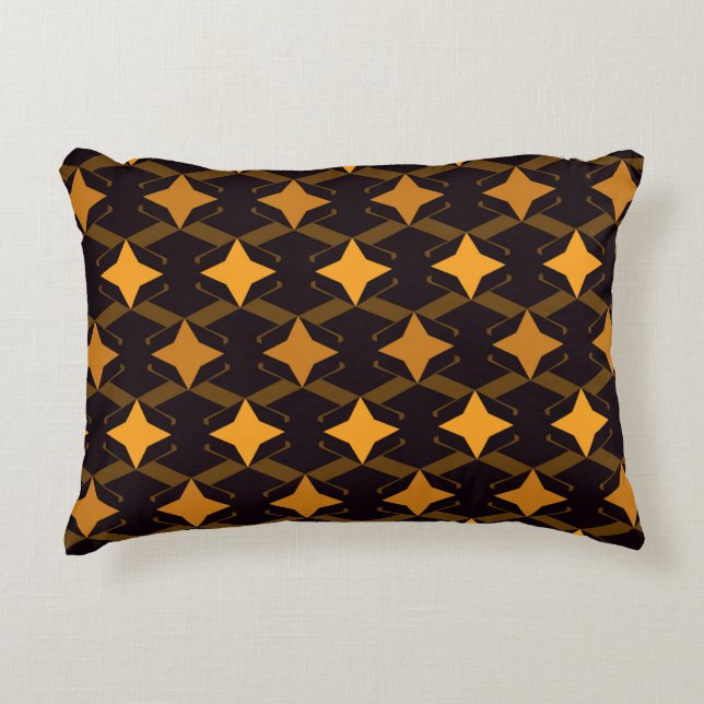 Geometric seamless pattern. Minimal style surface  Accent Pillow (Front)