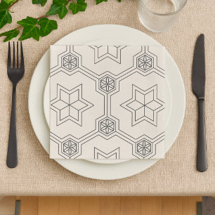 Geometric Seamless Pattern Napkins