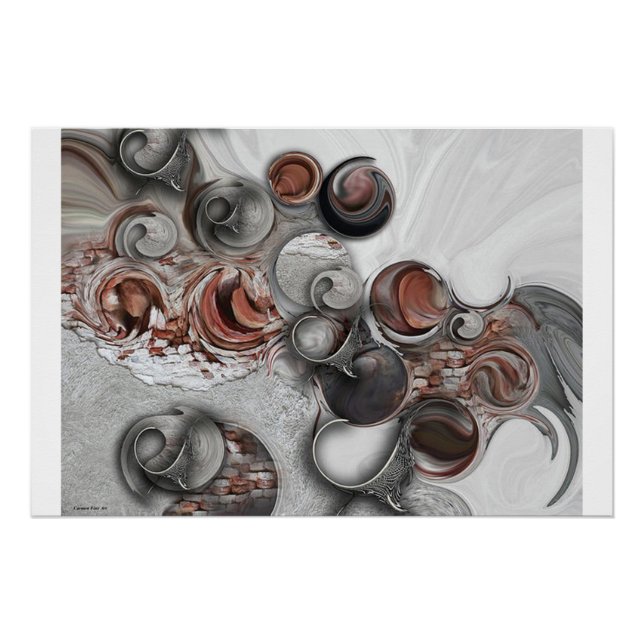 "Geometric Sequence", Glossy Poster (Front)