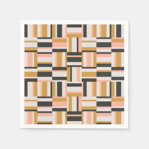 Geometric Shape Pattern Napkin