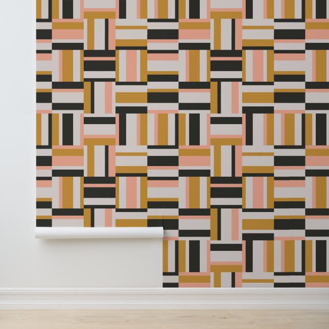 Geometric Shape Pattern Wallpaper (Application)