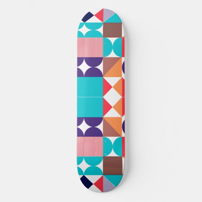 Geometric shape skateboard (Front)