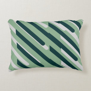 Geometric shapes accent pillow