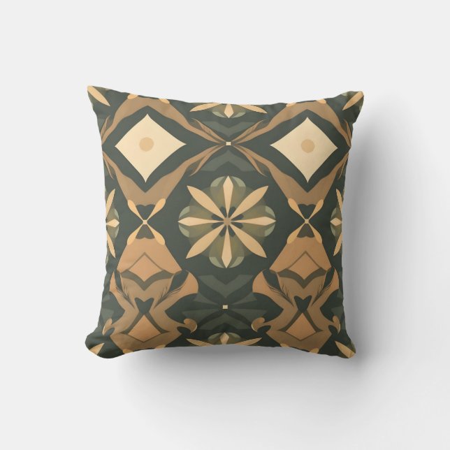 Geometric Shapes Bold Pillow (Front)
