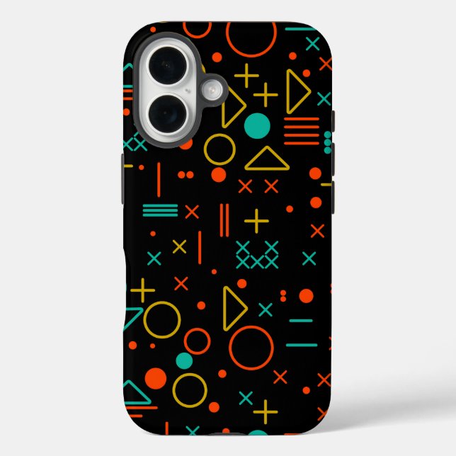 Geometric shapes Case-Mate iPhone case (Back)