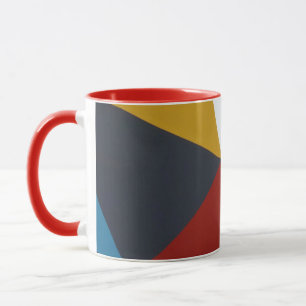 Geometric Shapes Ceramic Mug