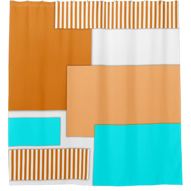 Geometric shapes cut out of paper (Front)