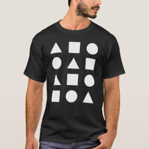 geometric shapes design T-Shirt