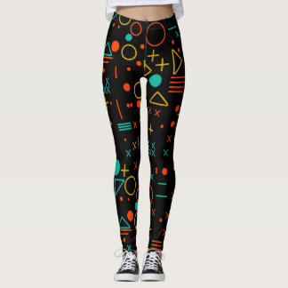 Geometric shapes leggings