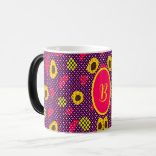Geometric shapes magic mug