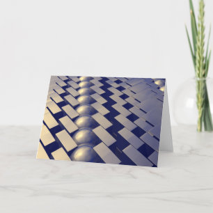Geometric Shapes of Gold Card