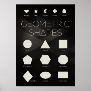Geometric Shapes Poster