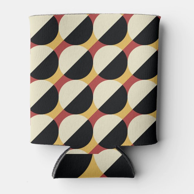 Geometric simplicity: diagonal circle pattern. can cooler (Front)