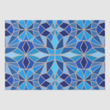 Geometric Sky Tissue Paper