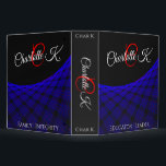 Geometric Space Carpet Binder<br><div class="desc">Personalized custom geometric space carpet designed themed modern two-inch binder.  Pairs well its in-kind design series coffee mug and spiral planner.</div>