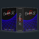 Geometric Space Carpet Binder<br><div class="desc">Personalized custom geometric space carpet designed themed modern two-inch binder.  Pairs well its in-kind design series coffee mug and spiral planner.</div>