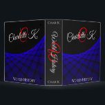 Geometric Space Carpet Binder<br><div class="desc">Personalized custom geometric space carpet designed themed modern two-inch binder.  Pairs well its in-kind design series coffee mug and spiral planner.</div>