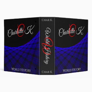 Geometric Space Carpet Binder