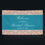 Geometric Sparkles Copper Metallic Bridal Shower Banner<br><div class="desc">Beautiful Invitation to celebrate Special occasions and festivals comes with digital and E-invitation as per your request. We would love to replicate our designs to make multiple products like rsvp cards, labels envelopes, and more. Customization is available for ready to print on request at info@shamaurcreatif@gmail.com. Look Forward to hearing from...</div>