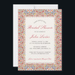 Geometric Sparkles Copper Metallic Bridal Shower Invitation<br><div class="desc">Beautiful Invitation to celebrate Special occasions and festivals comes with digital and E-invitation as per your request. We would love to replicate our designs to make multiple products like rsvp cards, labels envelopes, and more. Customization is available for ready to print on request at info@shamaurcreatif@gmail.com Look Forward to hearing from...</div>