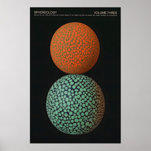 Geometric Sphere Art Print Modern Minimalist