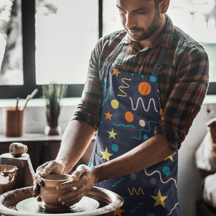 Geometric Splash Apron