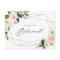 Geometric Spring Blooms Will You Be My Bridesmaid