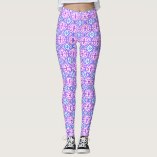 Geometric Square & Diamond Leggings
