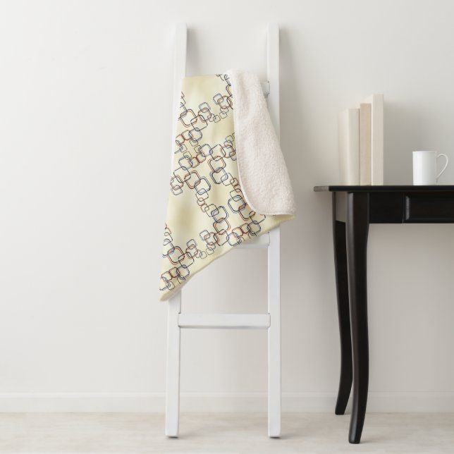 Geometric Square Pattern Blanket (In Situ)