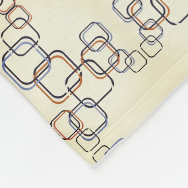 Geometric Square Pattern Blanket (Corner)