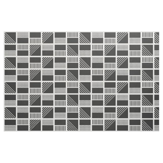 Geometric Squares custom fabric (Fat Quarter)