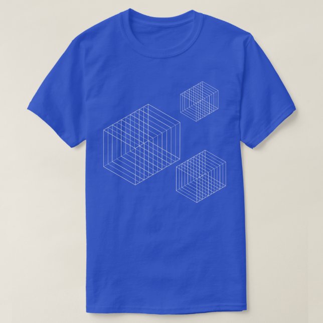 geometric squares design T-Shirt (Design Front)