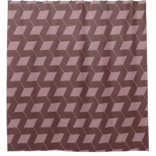 Geometric Squares/Dusty Rose