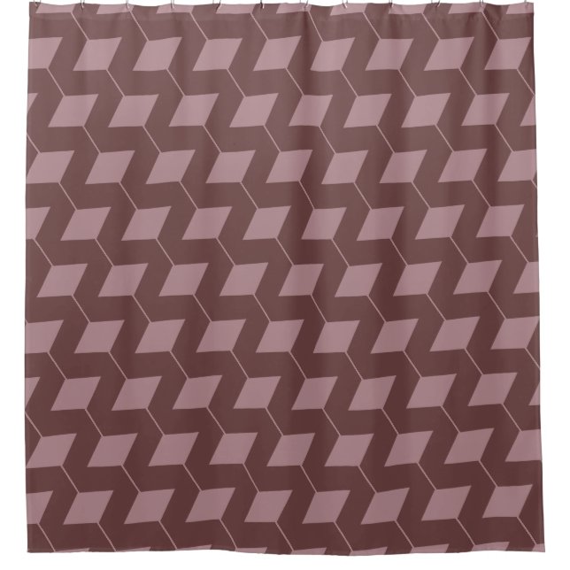 Geometric Squares/Dusty Rose (Front)