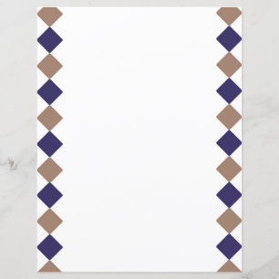 Geometric squares Paper Sheet