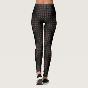 Geometric Squares Pattern 2 Leggings