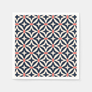 Geometric Star Pattern Napkin