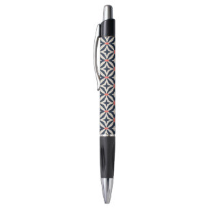 Geometric Star Pattern Pen