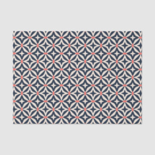 Geometric Star Pattern Tissue Paper