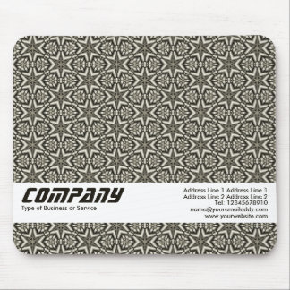 Geometric Stars Abstract, Business Mouse Pad