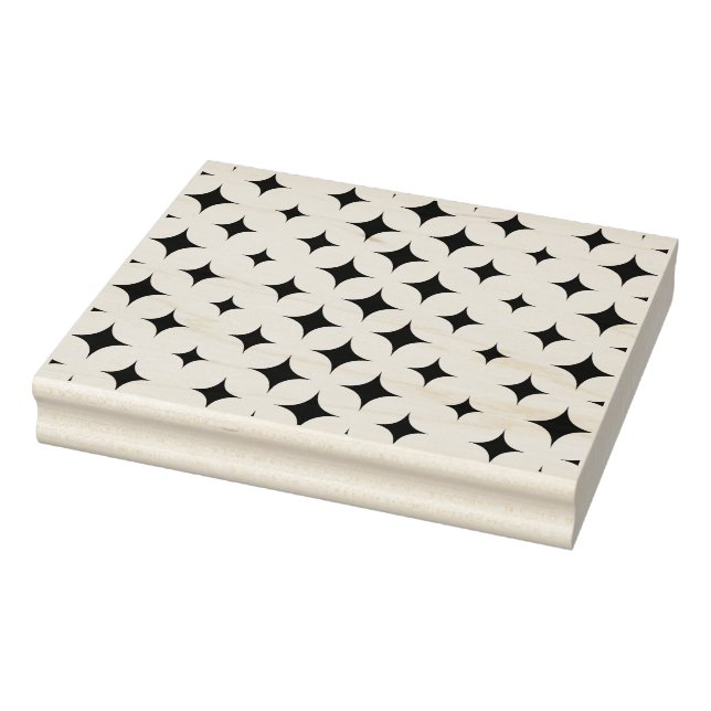 geometric stars art stamp (Stamp)