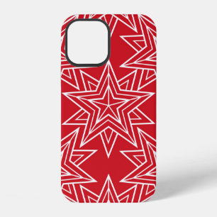 Geometric stars, vintage seamless pattern, chris iPhone 12 case