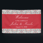 Geometric Style Sparkles Copper Metallic Wedding Banner<br><div class="desc">Beautiful Invitation to celebrate Special occasions and festivals comes with digital and E-invitation as per your request. We would love to replicate our designs to make multiple products like rsvp cards, labels envelopes, and more. Customization is available for ready to print on request at info@shamaurcreatif@gmail.com. Look Forward to hearing from...</div>