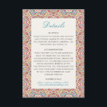 Geometric Style Sparkles Copper Metallic Wedding Enclosure Card<br><div class="desc">Beautiful Invitation to celebrate Special occasions and festivals comes with digital and E-invitation as per your request. We would love to replicate our designs to make multiple products like rsvp cards, labels envelopes, and more. Customization is available for ready to print on request at info@shamaurcreatif@gmail.com. Look Forward to hearing from...</div>
