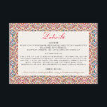 Geometric Style Sparkles Copper Metallic Wedding Enclosure Card<br><div class="desc">Beautiful Invitation to celebrate Special occasions and festivals comes with digital and E-invitation as per your request. We would love to replicate our designs to make multiple products like rsvp cards, labels envelopes, and more. Customization is available for ready to print on request at info@shamaurcreatif@gmail.com. Look Forward to hearing from...</div>