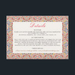 Geometric Style Sparkles Copper Metallic Wedding Enclosure Card<br><div class="desc">Beautiful Invitation to celebrate Special occasions and festivals comes with digital and E-invitation as per your request. We would love to replicate our designs to make multiple products like rsvp cards, labels envelopes, and more. Customization is available for ready to print on request at info@shamaurcreatif@gmail.com. Look Forward to hearing from...</div>