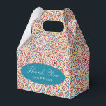 Geometric Style Sparkles Copper Metallic Wedding Favor Box<br><div class="desc">Beautiful Invitation to celebrate Special occasions and festivals comes with digital and E-invitation as per your request. We would love to replicate our designs to make multiple products like rsvp cards, labels envelopes, and more. Customization is available for ready to print on request at info@shamaurcreatif@gmail.com. Look Forward to hearing from...</div>